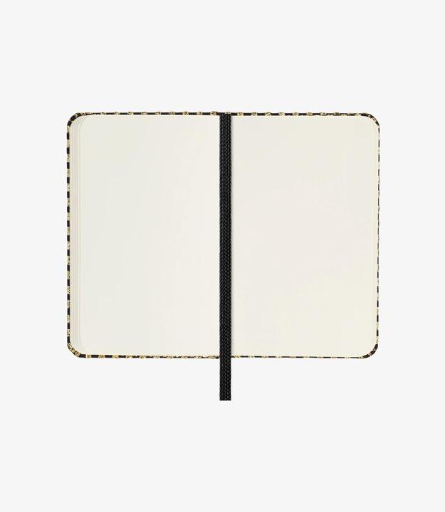 Actual product image Moleskine Shine notebook, XS, blank, gold (Plain)