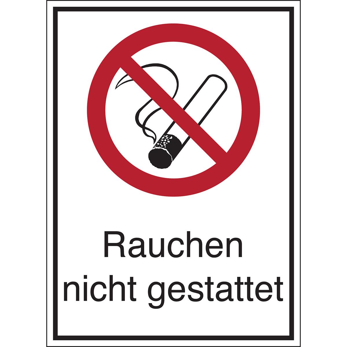 Brady, Segnaletica di sicurezza, STD-150-262x371-B7525, Cartelli di divieto - Vietato fumare