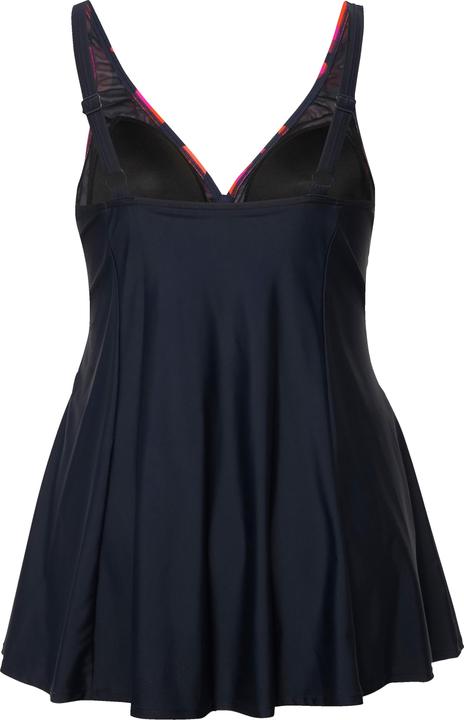 Produktbild Ulla Popken Badekleid, Punkte, Zierknoten, Softcups, recycelt (42)