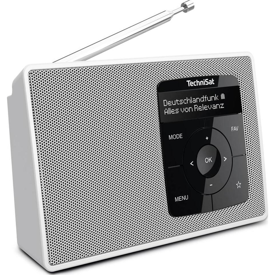 Thumbnail - TechniSat DigitRadio 2 (DAB+, UKW, Bluetooth), Radio, Weiss