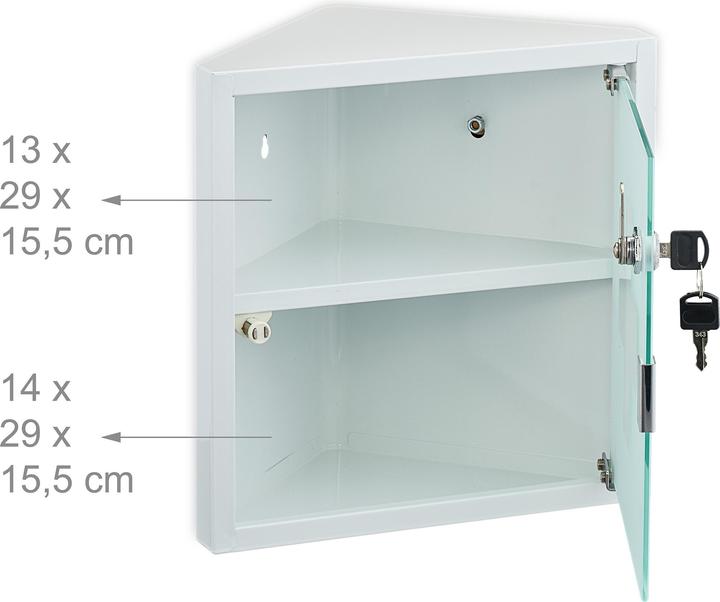 Image du produit Relaxdays Armoire-à-pharmacie