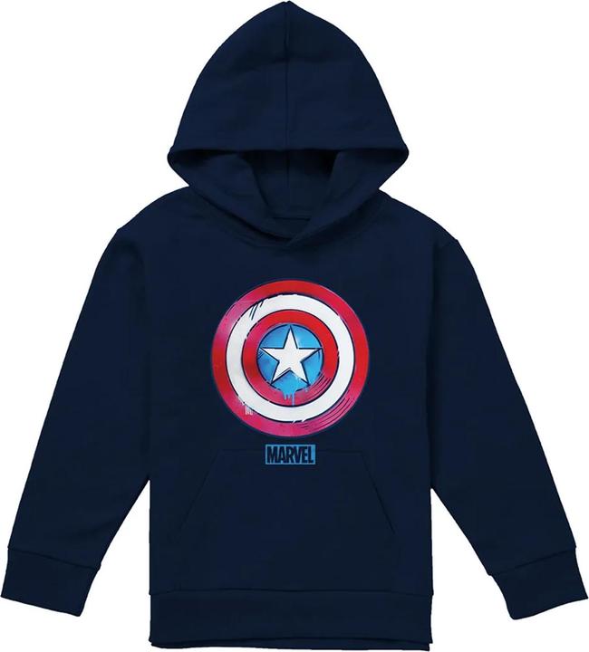 Produktbild Captain America Kapuzenpullover Zum Überziehen (128)