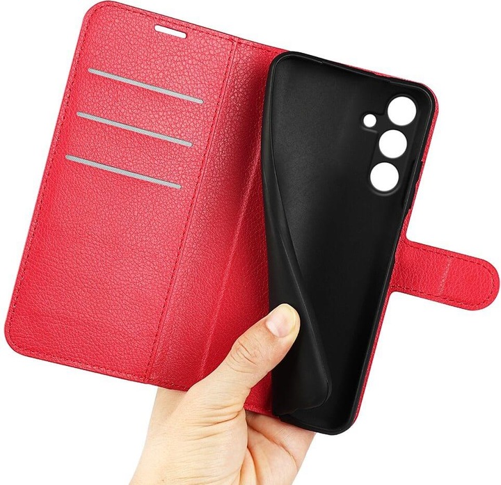 Actual product image Cover-Discount FE - Leather case cover (Samsung Galaxy S24 FE)