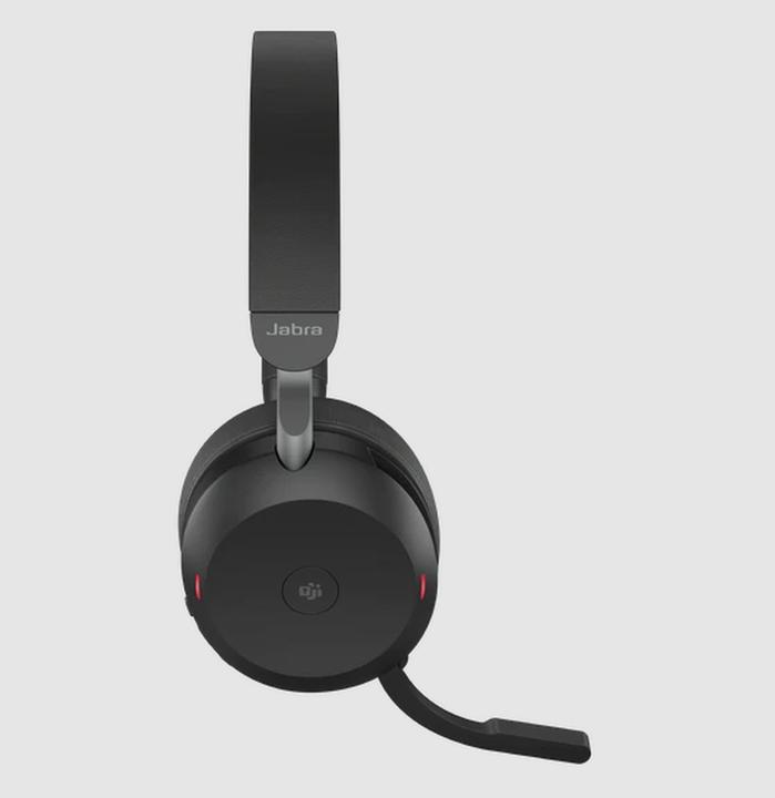 Produktbild Jabra Evolve2 75 UC Stereo + Ladestation (Kabellos, USB-C, Microsoft Teams, Skype)
