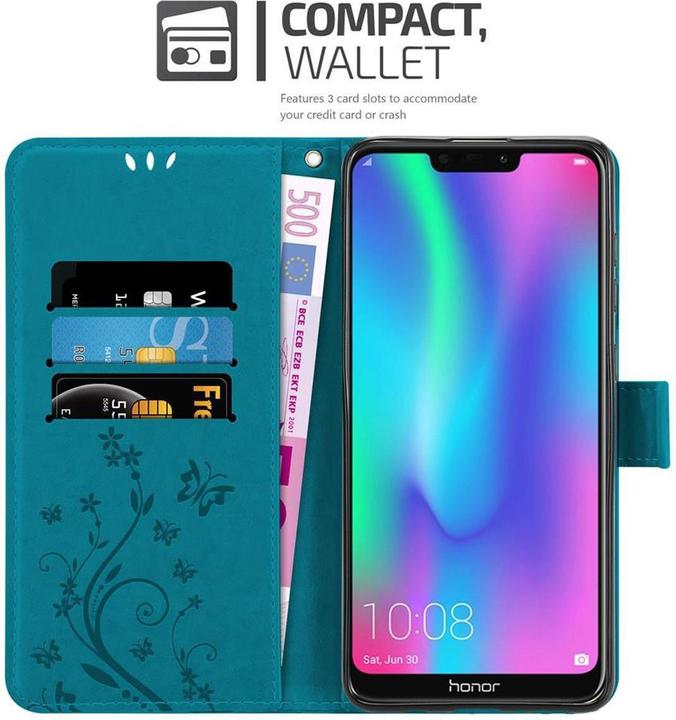 Produktbild Cadorabo Flower Book Cover (Honor 8C)