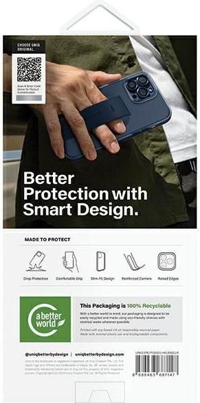 Produktbild Uniq etui Heldro Mag iPhone 15 Pro Max 6.7" Magclick Charging przeźroczysty/lucent clear (Apple iPhone 15 Pro Max)