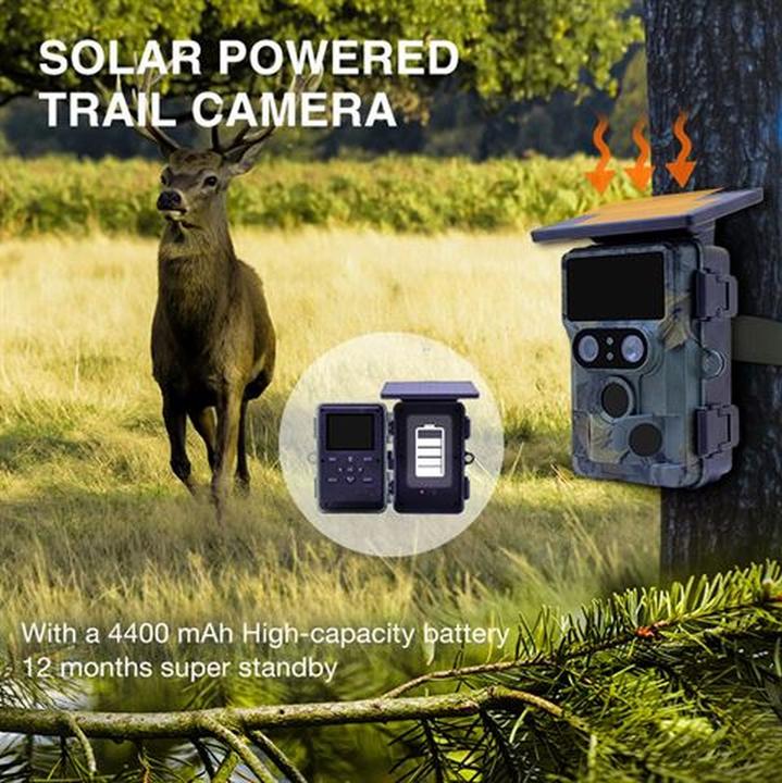 Actual product image Stealth Gear Nightjar Dual-Cam Solar 4K Wifi Wildcamera