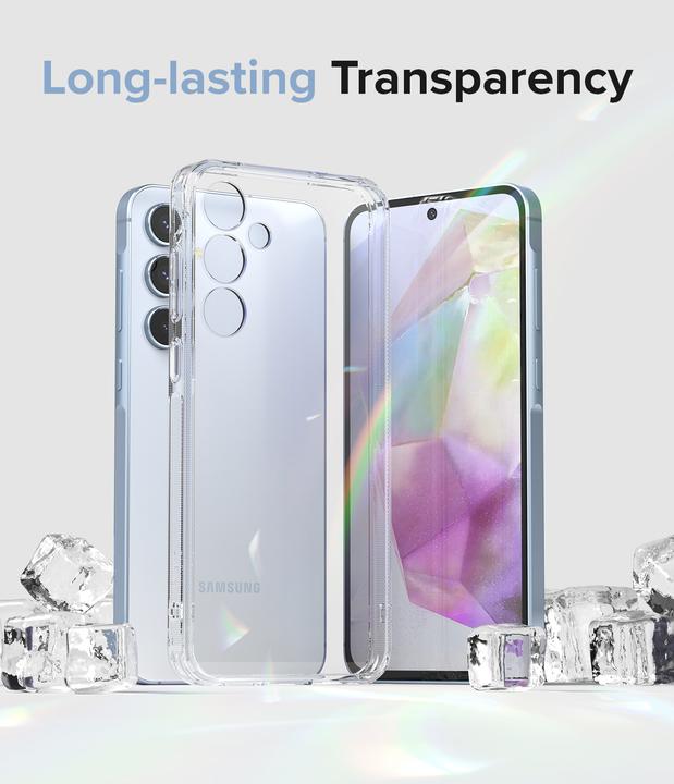 Actual product image Ringke Case for Galaxy A35 5G FUSION CLEAR (Samsung Galaxy A35)