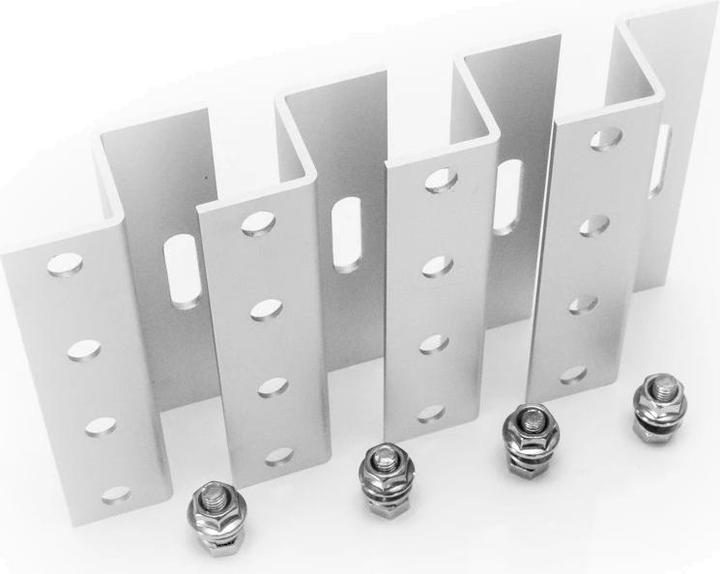 Actual product image Voltima 100mm Aluminium Z-bracket HSZ100 Bracket