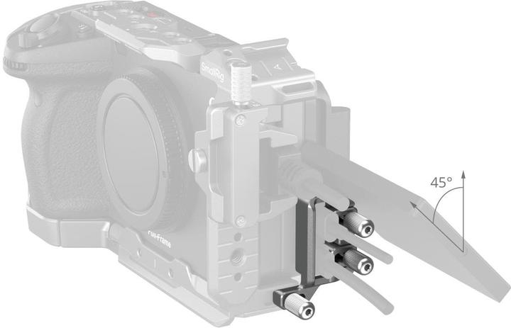 Productafbeelding SmallRig USB-C&MULTI kabelklem voor Sony FX3 / FX30 HawkLock snelsluitkooien 4829 (Diverse video accessoires)