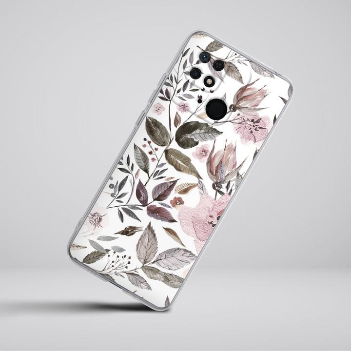 Produktbild DeinDesign Silikon Hülle für Xiaomi Redmi 10C Handyhülle Case Smartphone Schutzhülle Blumen Pastell (Xiaomi Redmi 10C)