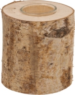 Produktbild Ootb Deko-Baumstamm mit Glasteelicht-Einsatz (10 x 10 x 8 cm)