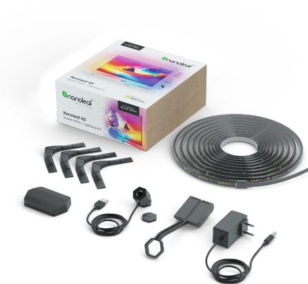 Produktbild Nanoleaf 4D Bildschirm-Spiegelkamera Kit (RGBIC, 215.90 cm, Indoor)