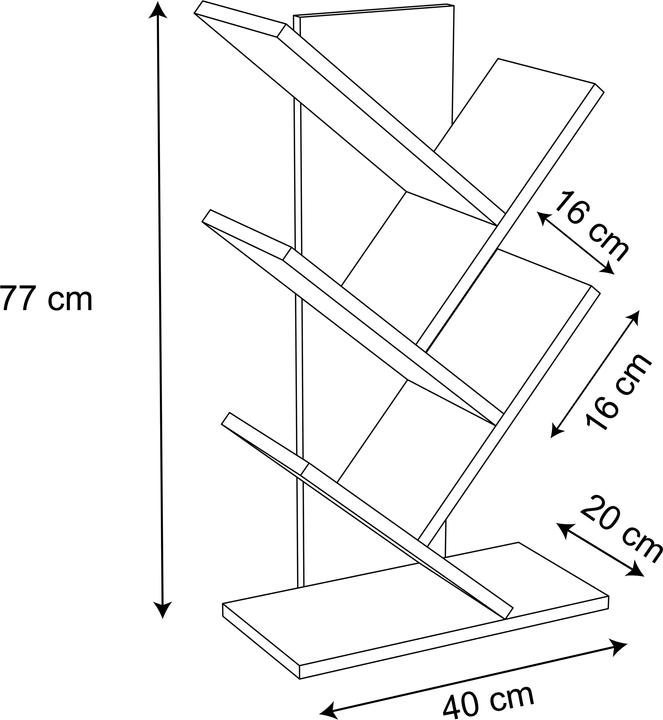 Produktbild VCM Nulis (40 x 20 x 77 cm)