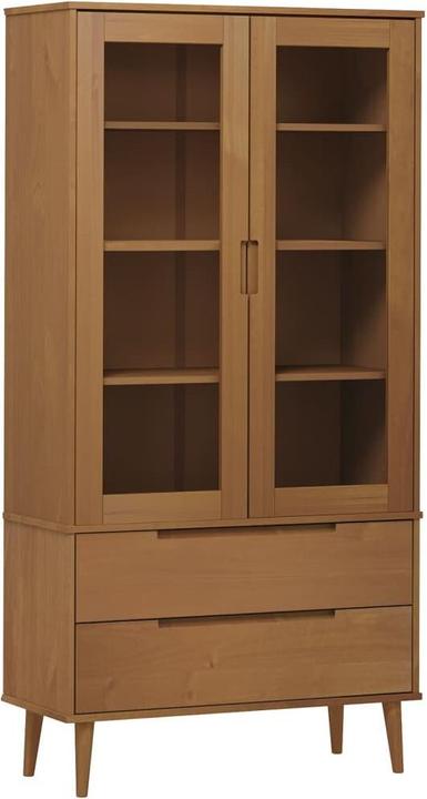 Produktbild vidaXL Vitrinenschrank (90 x 35 x 175 cm)