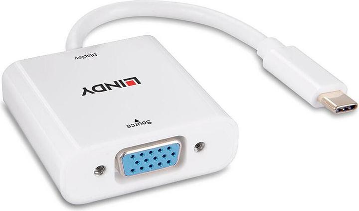 Produktbild Lindy Konverter USB Typ C auf VGA (USB Typ-C, 11 cm)