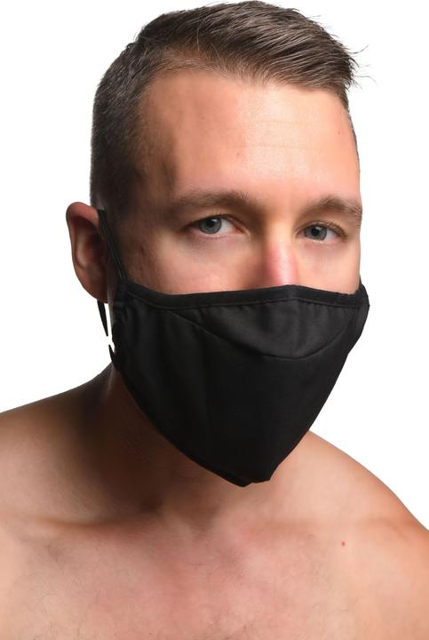 Actual product image Master Series Under Cover Ball Gag Face Mask