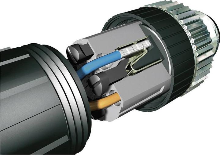 Produktbild Phoenix Contact M12,5P,Sh.Plug,SPEEDCON,A-coded,Push-in