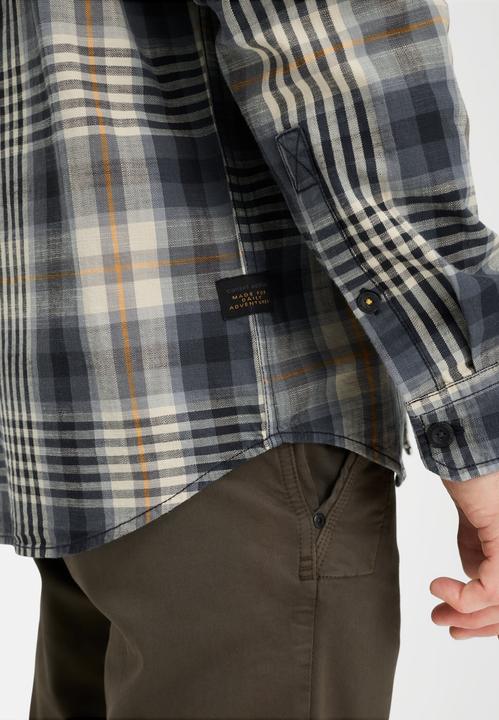 Image du produit Camel Active Langarm Hemd mit Kentkragen und Brusttaschen (L)