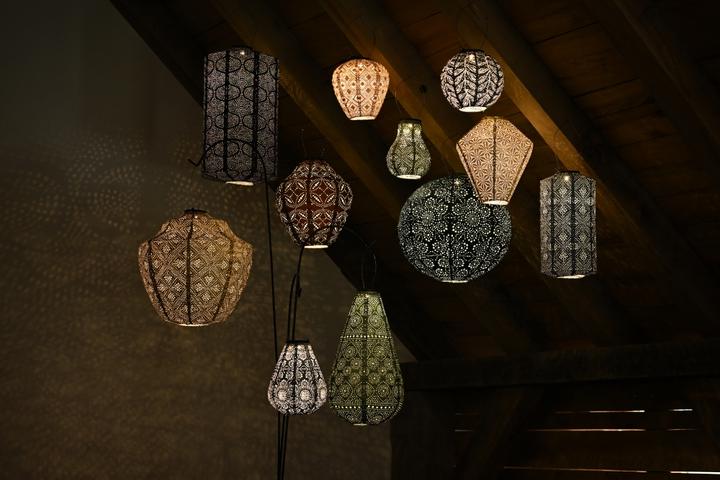 Produktbild Lumiz Solarlaterne: Bulb 16 Orange 100% recycelbar -