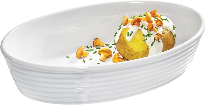 Actual product image Küchenprofi Peasant shape white, oval