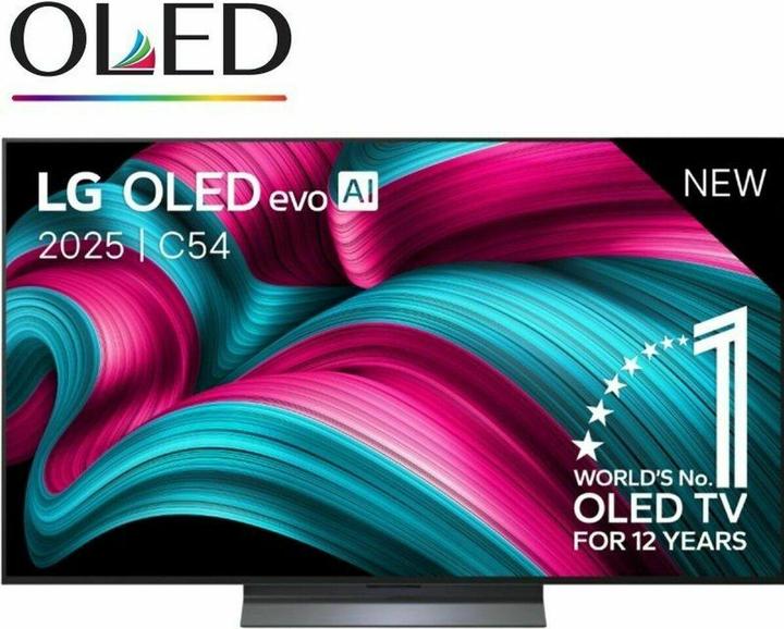 Productafbeelding LG 55 OLED EVO C54 4K (2025) (OLED55C54LA.AEU) (55", OLED, 4K, 2025)