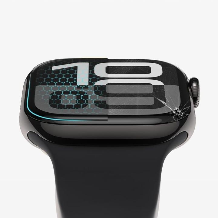 Image du produit Tech-Protect Glass Flex+ Hybrid Glass 2-pack for Xiaomi Redmi Watch 5 - Black