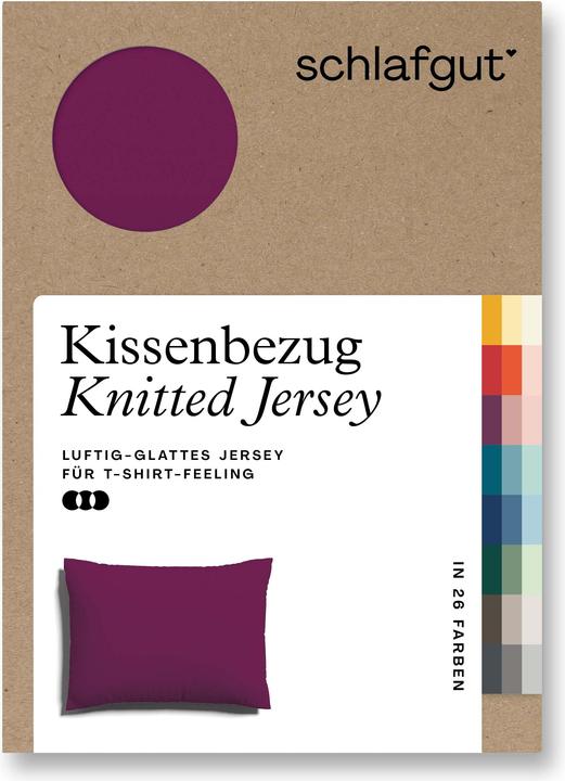 Produktbild schlafgut Knitted Jersey (Duvetbezug, 60 x 80 cm)