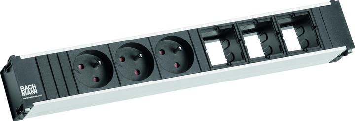 Produktbild Bachmann CONI - Steckdosenleiste - Eingabe, Eingang GST18i3 - Ausgangsanschlüsse: 3 (Fren (3 x, CEE 7/5, CEE 7/3, 0.10 m)
