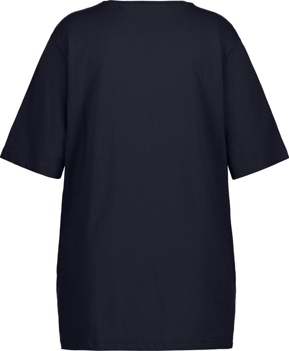 Immagine prodotto Ulla Popken T-shirt dalle linee morbide con scollo a V e mezze maniche (42, 44)