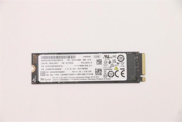 Produktbild Lenovo Ssd asm (512 GB, M.2 2280)