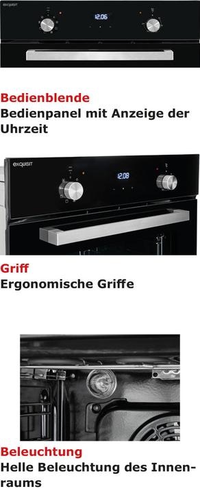 Actual product image Exquisit EBE 657-2 Hsw