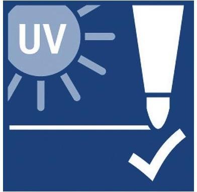 Actual product image Staedtler Lumocolor Permanent - Glasochrom - Marker (Blue, 4 mm, 1 x)
