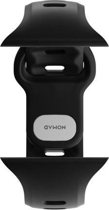 Actual product image Nomad Tempo Band 42mm Black (18 mm, compression moulded, PFAS-free FKM fluoroelastomer)
