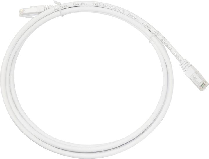 Produktbild Deltaco Network cable U / UTP Cat6, 10m, white (UTP, CAT6, 10 m)