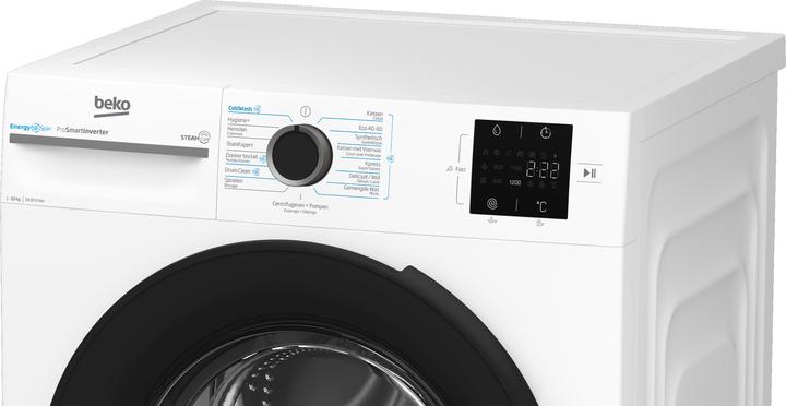 Produktbild Beko BM3WFT31041W - EnergySpin - 10 kg wasmachine (10 kg, Links)