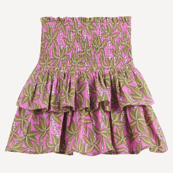 Actual product image La Redoute Collections Shorts-Rock mit gesmoktem Taillenbund aus Baumwoll-Gaze (164)