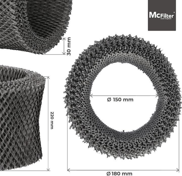 Immagine prodotto Mc Filter 5 Luftbefeuchterfilter für Philips Luftbefeuchter (5 x)