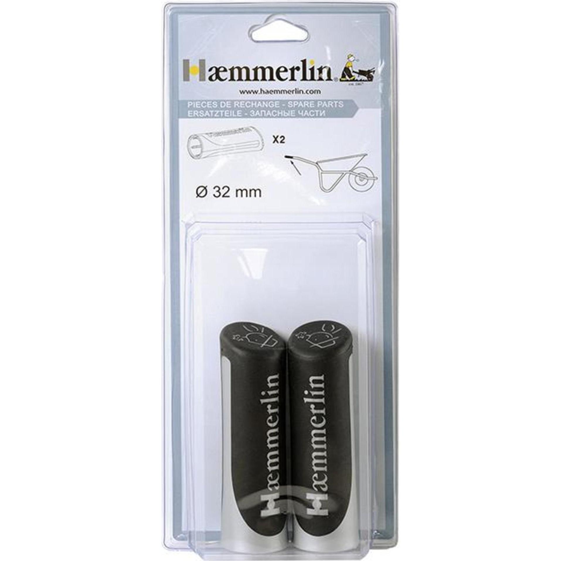 Magni Haemmerlin - Paire de poignées bi-matières diam. 32 mm Haemmerlin (204087)