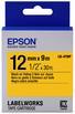Produktbild Epson Etikettenkassette Lk-4ybp (1.20 cm, Gelb)