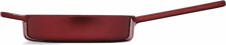 Actual product image Fissler Cast iron pan, burgundy red (Frying pan, Cast iron, 24 x 6 cm)