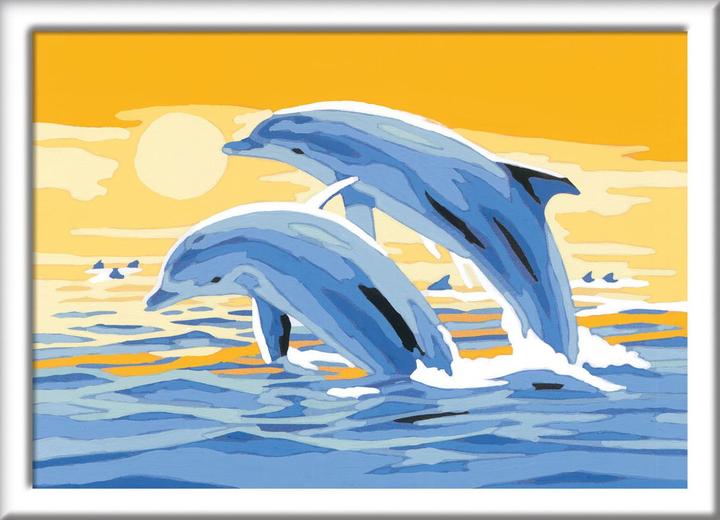 Produktbild Ravensburger CreArt Delightful Dolphins