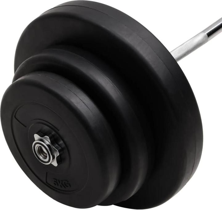 Image du produit vidaXL Langhantel mit Gewicht (1 x 60 kg)