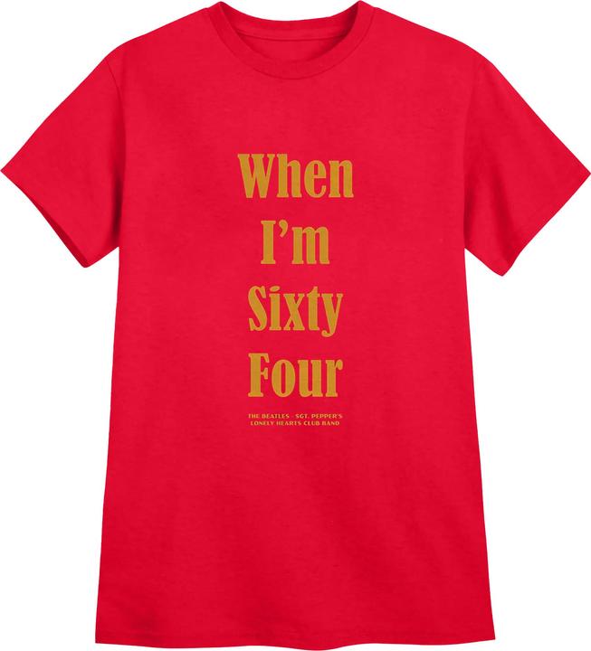 Produktbild The Beatles When I'm Sixty Four TShirt (XL)
