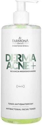 Immagine prodotto Konjac Sponge FARMONA PROFESSIONAL Derma Acne+ Tonico viso antibatterico tonik antybakteryjny 500ml (Tonico per il viso, 500 ml)