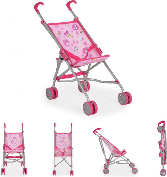 Moni Doll's Pram Kaya S9302 pink 55 cm