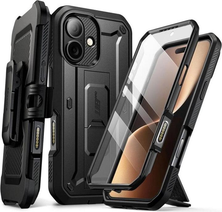 Actual product image Supcase UB Pro iPhone 17 Hülle - Schwarz (Apple iPhone 17)