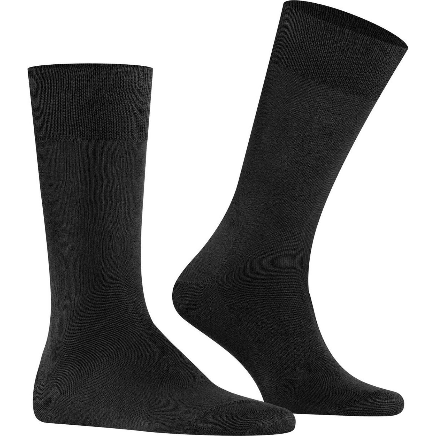 Thumbnail - Falke, Herren, Socken, Socken Business Stretch, Schwarz, (2er Pack, 43 - 44)