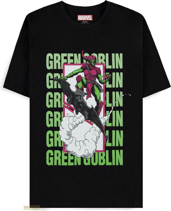 Immagine prodotto Difuzed Spider-Man - Maglietta a maniche corte da uomo di Green Goblin - S (S)