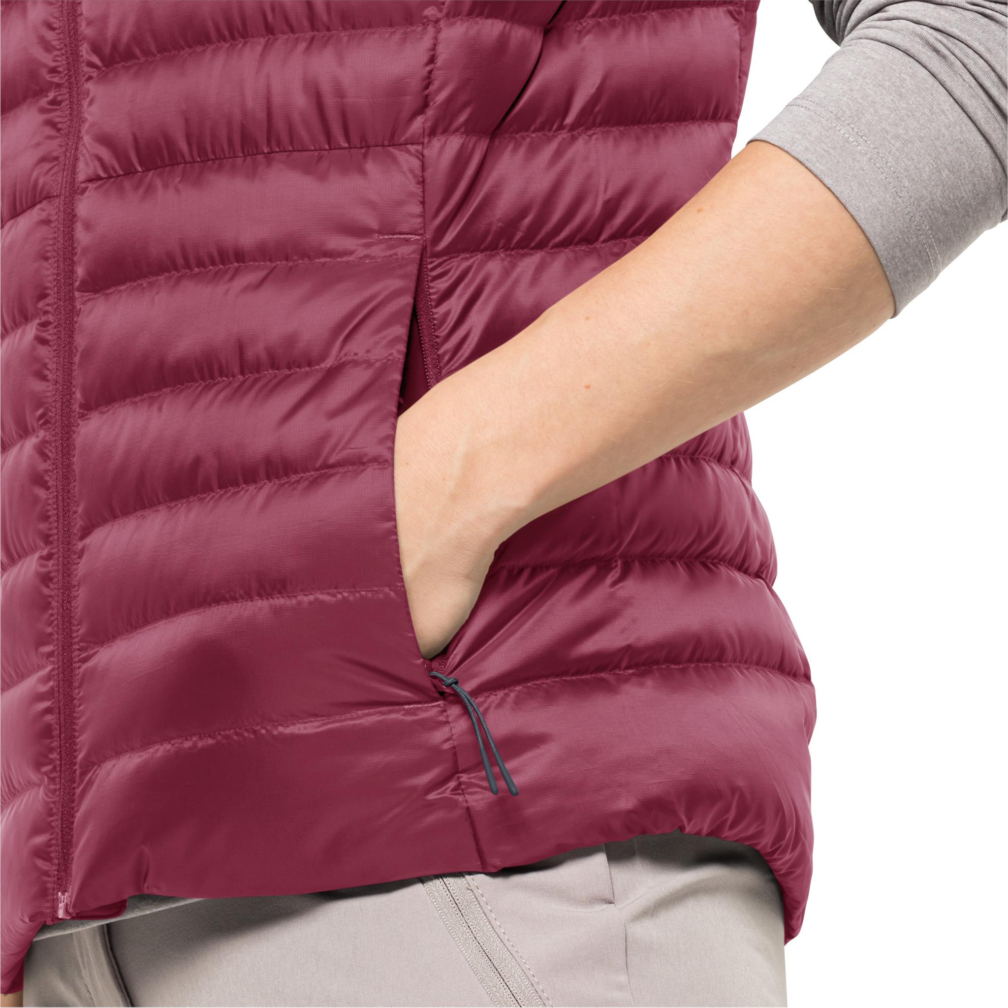 Thumbnail - Jack Wolfskin, Damen, Weste, Pack & Go Down Vest W, Rot, (L)